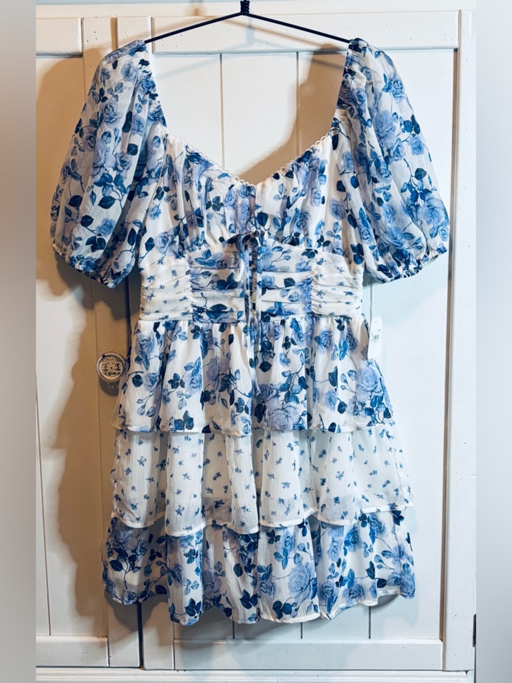 Altar'd State Mia Tiered Floral Mini Dress NWT Sizes S and M available - Picture 6 of 16